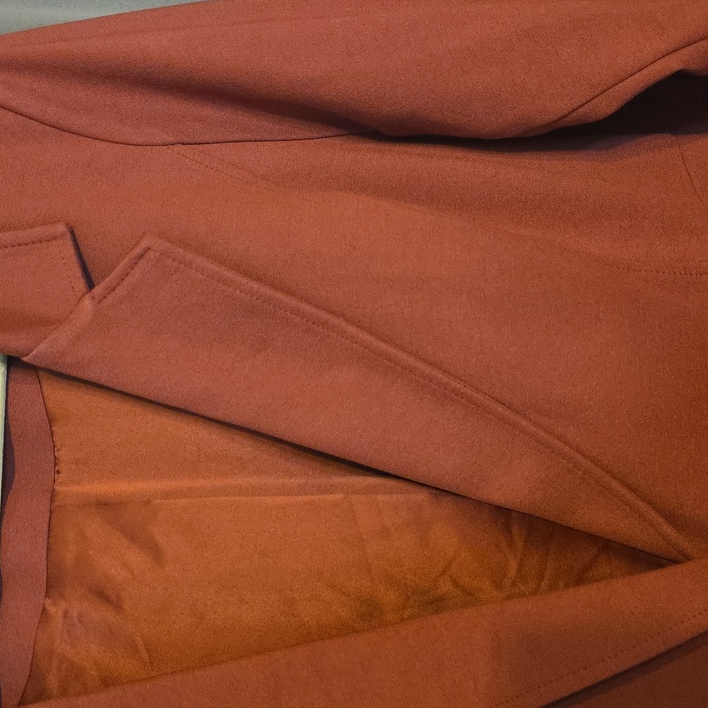 torrid Rust Red Single-Button Blazer - Picture 3 of 11